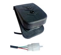 BUBEFSKD Pedal de pie para coche eléctrico, acelerador de velocidad, control de velocidad, bicicleta para carrito de golf, ATV, Go Kart, interruptor, un servicio de basura