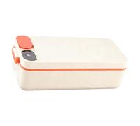 BUBEFSKD Portable Rechargeable Food Warmer 1L Capacity Nonrust Steel Dishwasher Safe Keeping Warm Portable Electric Lunch Box