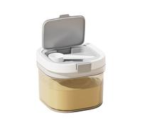 BUBEFSKD Recipiente de almacenamiento apilable para la cocina 800 ml que ahorra espacio Bidón ABS con tapa a prueba de fugas Café Snacks Tarro de conservas resistente a la humedad