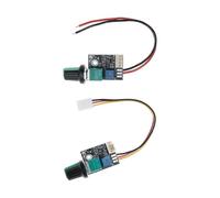 BUBEFSKD Regulador de velocidad variable 3A con 25 kHz 12 - 60 V Control del ventilador del motor para aplicaciones de refrigeración compactas PWM Control del motor para proyectos