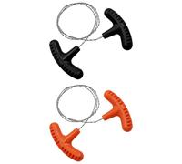 BUBEFSKD Sierra de mano de alambre de dos colores, 2 unidades, acero inoxidable, accesorios de camping para procesamiento rápido de madera, jardín salvaje, alambre de camping, sierra de mano