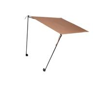 BUBEFSKD Silla de camping plegable portátil, sombrillas compactas, protección solar para camping, playa, pesca, silla de pesca con protección solar