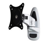BUBEFSKD Soporte de pared de aluminio resistente para pantallas de 75 x 75 x 100 x 100 mm de tamaño de 27 pulgadas con patrones de día y noche, ahorra espacio, soporte de observación montado en la