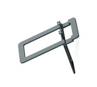 BUBEFSKD Soporte de teléfono de aluminio fino extremo titular de la tarjeta de metal portátil espacio profundo soportes móviles para cama y escritorio uso plegable soporte de teléfono de metal