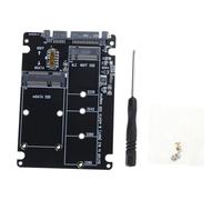 BUBEFSKD Tarjeta Adaptadora De Conversión NGFFs MSATA A SATA3 para Integración Computadora Tarjeta Expansión Computadora