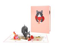 BUBEFSKD Tarjetas de felicitación de cumpleaños para mujeres divertidas para todas las ocasiones enamoradas de Acción de Gracias Tarjetas de Felicitación Divertidas