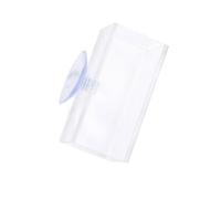 BUBEFSKD Vaso con ventosa transparente Bettas Túnel de Peces Oculto Tubos Secretos Lugar de descanso Seguro para Tanque de Peces, Acuarios, Paisajismo, Decoración Acuarios Accesorios