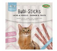 Bubimex Bubi Sticks salmón golosinas para Gatos - Juego de 6