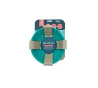BUBIMEX - Cuenco para lamer 16,5 cm, Color Azul para Perros y Gatos, Cuenco con Ventosa, antiglotón, antiestrés, Silicona sin BPA, Apto para lavavajillas y congelador, Reduce el Mal Aliento