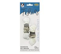 Bubimex Fishies - Hueso nudado rodeado de Pescado para Perro, 65 g, Lote de 5