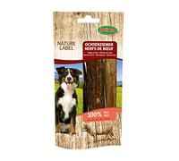 BUBIMEX - Nervios de Ternera - Dulces masticables para Perros - Bastón de Carne de Res 100% Natural - tendones Ricos en proteínas y Bajos en Grasa - 3 Unidades - 70 g