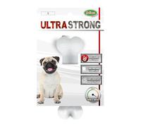 Bubimex Ultra Strong - Juguete para Perros - Hueso de Masticar de Nailon Relleno con Aroma a Carne, Muy Resistente - Promueve la higiene bucal - 12 cm - para Perros pequeños
