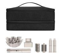 BUBM Funda de transporte de viaje para Shark Flexstyle Air Styling & sistema de secado, accesorios para el cabello de doble capa, bolsa de almacenamiento para organizador Airwrap Styler