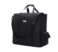 BUBM Funda de Transporte para computadora de Escritorio, Bolsa de Transporte Acolchada de Nailon para Transportar chasis de PC, Teclado, Cable y Mouse, Bolsa para computadora de Escritorio, Moderno