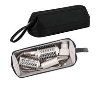 BUBM - Funda de viaje para Dyson Airwrap Styler/Shark Flexstyle portátil para secador de pelo Dyson Supersonic, impermeable, antiarañazos, antipolvo, bolsa de almacenamiento de viaje, Negro