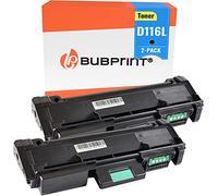 Bubprint 2 Tóner compatibles con Samsung MLT-D116L Negro