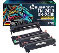 Bubprint 2 Tóner y 1 Tambor compatibles con Brother DR-2400 TN-2420