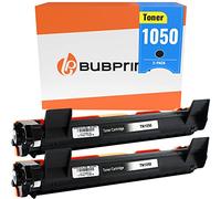Bubprint 2 XXL Cartucho Tóner Compatible para Brother TN-1050 para DCP-1510 DCP-1512 DCP-1512E DCP-1610W DCP-1612W HL-1110 HL-1110E HL-1112 HL-1210W HL-1211W HL-1212W MFC-1810 MFC-1910W Negro