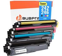 Bubprint 4 Tóner compatibles con Brother TN-242 TN-246 Set