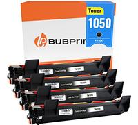 Bubprint 4 XXL Cartucho Tóner Compatible para Brother TN-1050 para DCP-1510 DCP-1510E DCP-1512 DCP-1512E DCP-1610W DCP-1612W HL-1110 HL-1110E HL-1210W HL-1211W HL-1212W MFC-1810 MFC-1910W Negro