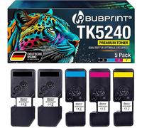 Bubprint 5 Tóner compatibles con Kyocera TK-5240 Set