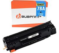 Bubprint Cartucho Tóner Compatible para HP CE278A 78A para Laserjet Pro M1536DNF M1537DNF M1538DNF M1539DNF MFP P1566 P1600 P1606DN P1607DN P1608DN P1609DN Negro