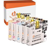 Bubprint Cartuchos de Impresora Compatible con Brother LC-223 XXL LC-227 LC-225 con Chip DCP-J4120 DW, MFC J4420 DW,MFC J4425 J4620 J4625 J5320 DW,MFC-J5600,MFC-J5620 DW,MFC-J5625 J5720 DW - 5er Set