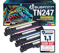 Bubprint TN-247 Compatible con tóner Brother TN-243CMYK TN247 para Brother MFC-L3750CDW DCP-L3550CDW MFC-L3770CDW HL-L3210CW HL-L3230CDW DCP-L3510CDW HL-L3270CDW MFC-L3710CW L37710CW L377 4