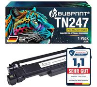 Bubprint Tóner Compatible con Brother TN-247 TN-247BK Negro