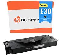 Bubprint Tóner Compatible con Canon E30 1491A003 Negro
