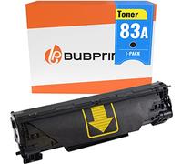 Bubprint Tóner Compatible con HP 83A CF283A Negro