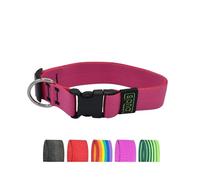 bub's Collar - Collar para Perro con Cierre rápido. (Rosa, L 42 a 62 cm Ancho 40 mm)