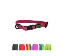 bub's Collar - Collar para Perro con Cierre rápido. (Rosa, S 25 a 36 cm 20 mm Ancho)