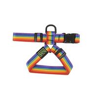 bub's Petral diseñado para Perros medianos y pequeños Comprobar tamaño (Mediano, Rainbow)