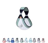 Bubsling Baby Carrier, 2025 New Cloth/Mesh Baby Carrier, Suitable for Babies Aged 0-2 Years,with Adjustable Buckles and Strong Support (Breathable green)