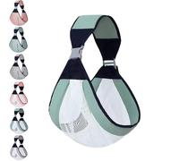 Bubsling Baby Carrier, Baby Newborn to Toddler Adjustable Waistband, Adjustable Toddler Sling Carriers 25-60 Lbs, for Toddlers (Mesh:Green)