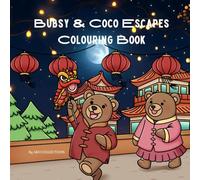 Bubsy & Coco Escapes: Travel Coloring Book for Adults and Teens Featuring Animals Characters