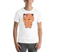 Bubu and Dudu with Slipper on Head playera unisex, Blanco, XXL