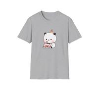 Bubu Celebrating Birthday Bubu and Dudu - playera unisex cómoda, Gris (Sport Grey), S
