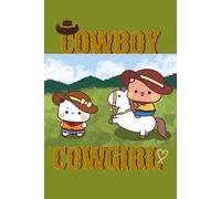 Bubu Dudu Cowboy & Cowgirl - Wild West: Lined Notebook 6 x 9 inches