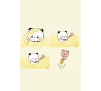 Bubu Dudu - Tiny Moments in the Wheatfield: Lined Notebook 6x9 inches 160 pages