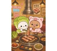 Bubu & Dudu's Korean BBQ Restaurant: Paperback Notebook | 6 x 9 Inches | Lined Journal