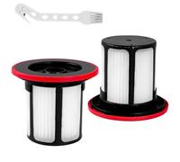 Bubuny 2 Piezas Filtro y portafiltro para Bosch Unlimited 6 Aspiradora Reemplazable HEPA con cepillo de limpieza, para malos olores y polvo fino para Bosch UNLIMITED Serie 6