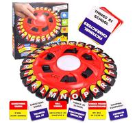 Bubuny Juego de Mesa en Inglés para Niños y Adultos, Tormenta de Palabras con 144 Categorías y 36 Cartas, Juego de Palabras Divertido y Rápido, 2-8 Jugadores, +8 Años