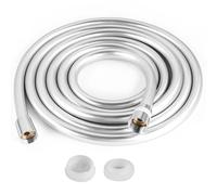 Bubuny Manguera de ducha de 3M con protección contra torsión, Manguera Ducha con Conexión Estándar Universal, flexible y resistente a las torceduras, probada en agua potable y a presión