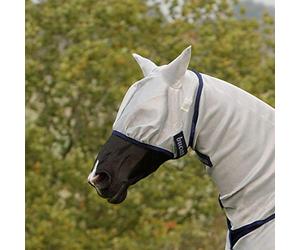 Bucas Freedom 100 XXXS - Máscara antimoscas, Color Plateado