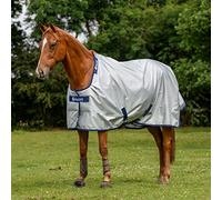 Bucas PowerTurnout - Manta para Caballo, Color Plateado 125