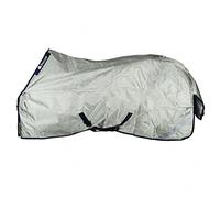 Bucas PowerTurnout - Manta para Caballo, Color Plateado 145