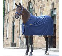 Bucas Prize Cooler 130 - Manta para Caballo, Color Azul Marino y Dorado