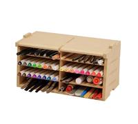 Bucasso Estante de almacenamiento de herramientas para maquetas, soporte para pinceles y herramientas para suministros de manualidades para herramientas Tamiya y Gundam, GK4